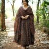 Women's Viscose Printed Flared A-Line Kurta With Pant And Dupatta Suit Set | Kurta Set - Image 2